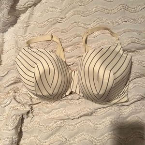 Cacique Pinstripe Bra